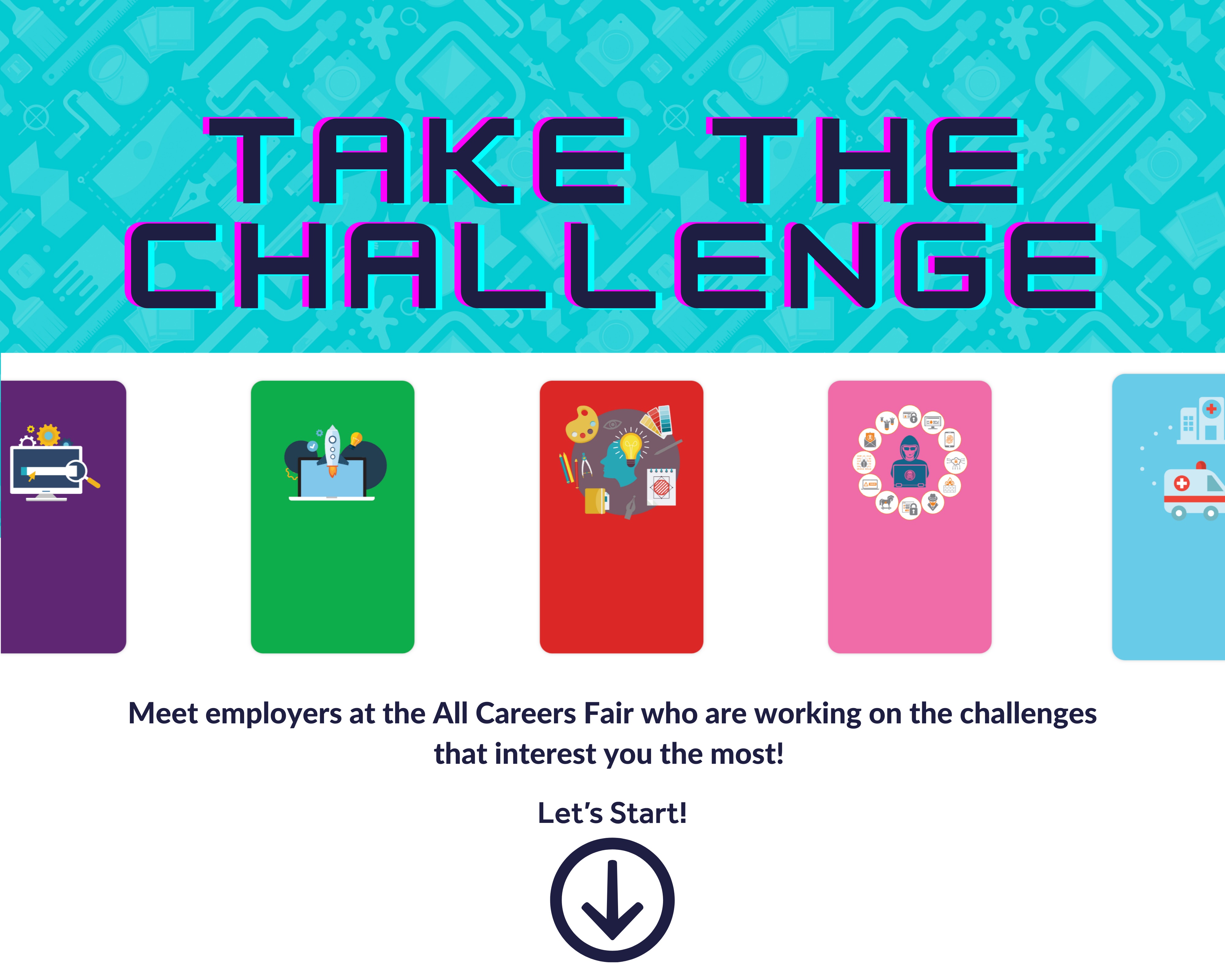 Take the Challenge Graphic